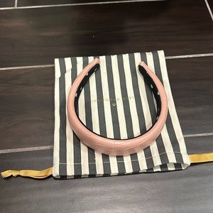 Lele Sadoughi light pink headband - worn once